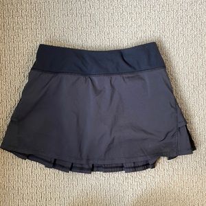 Ivivva (lululemon) black tennis skirt, 12